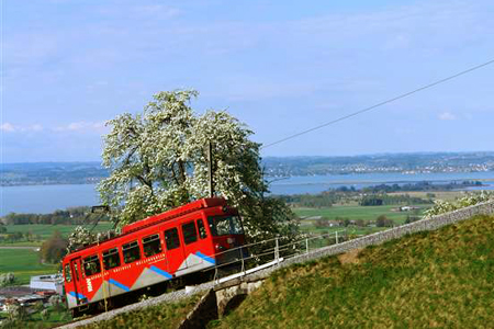Bergbahnen am Bodensee - Bergbahn Rheineck-Walzenhausen