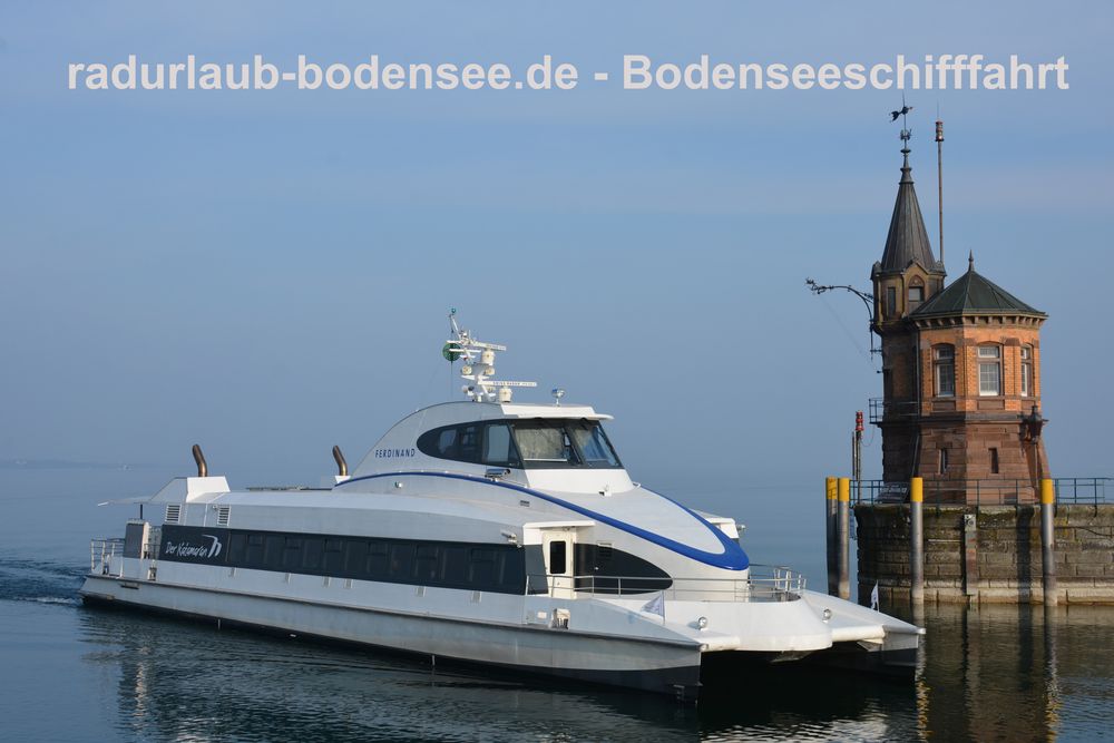 Bodenseeschifffahrt - Katamaran MF Ferdinand