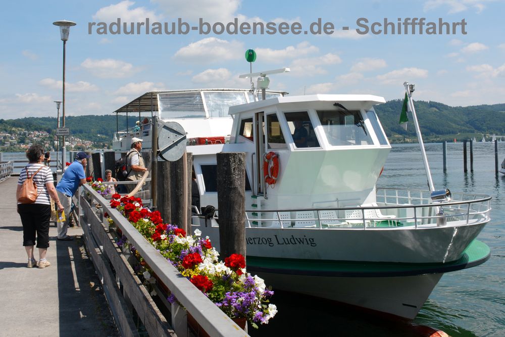 Schifffahrt am Bodensee - MS Großherzog Ludwig