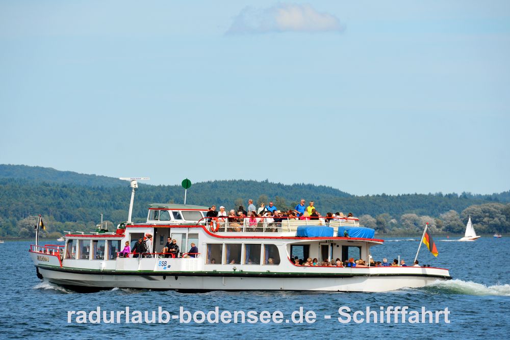 Schifffahrt am Bodensee - MS Reichenau
