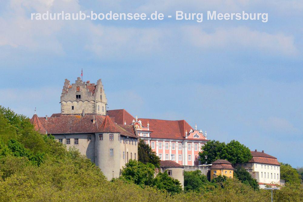 Radurlaub am Bodensee - Burg Meersburg