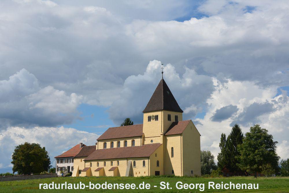 Radurlaub am Bodensee - St. Georg Reichenau