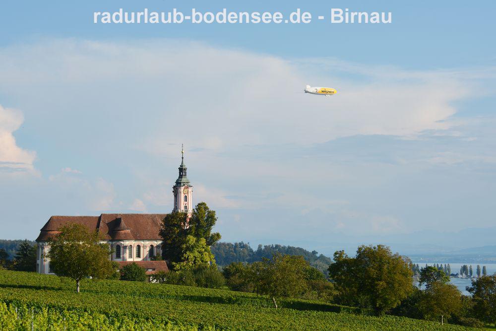 Radurlaub am Bodensee - Die Wallfahrtskirche Birnau