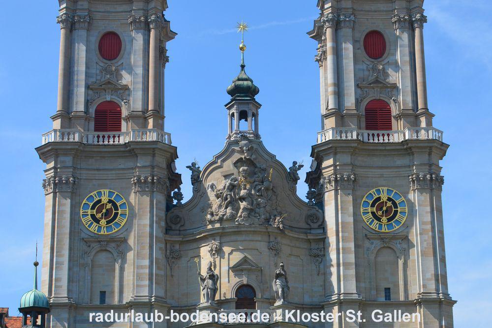 Radurlaub am Bodensee - Kloster St. Gallen