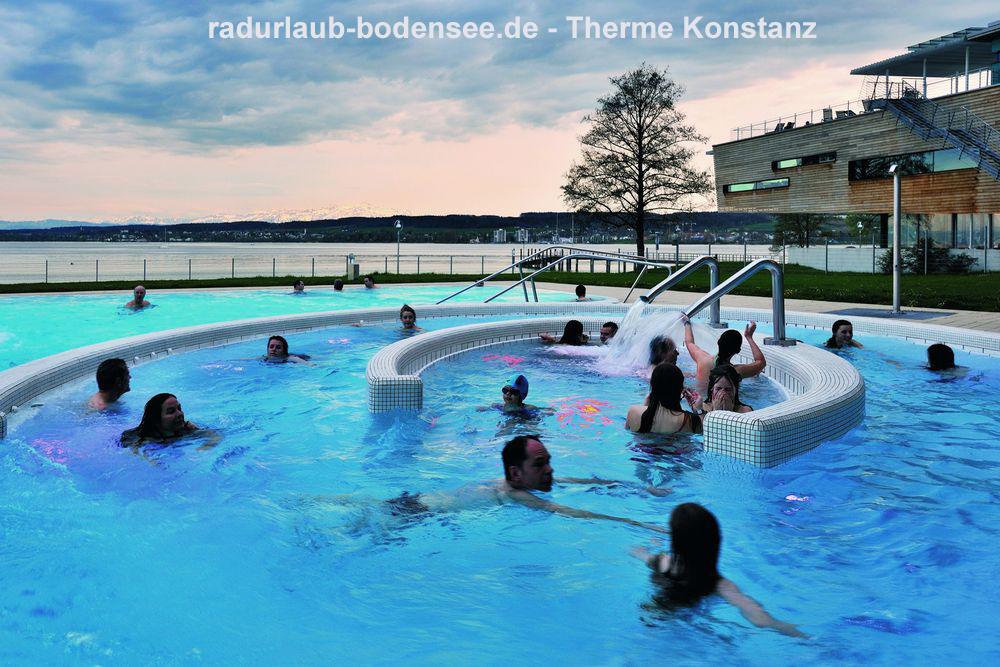 Radurlaub am Bodensee - Therme Konstanz